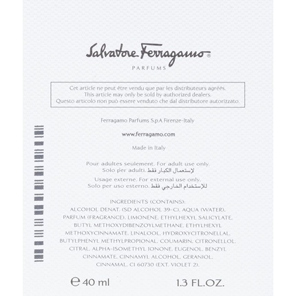 Salvatore Ferragamo Attimo Pour Homme 40ml EDT Spray — фото 3