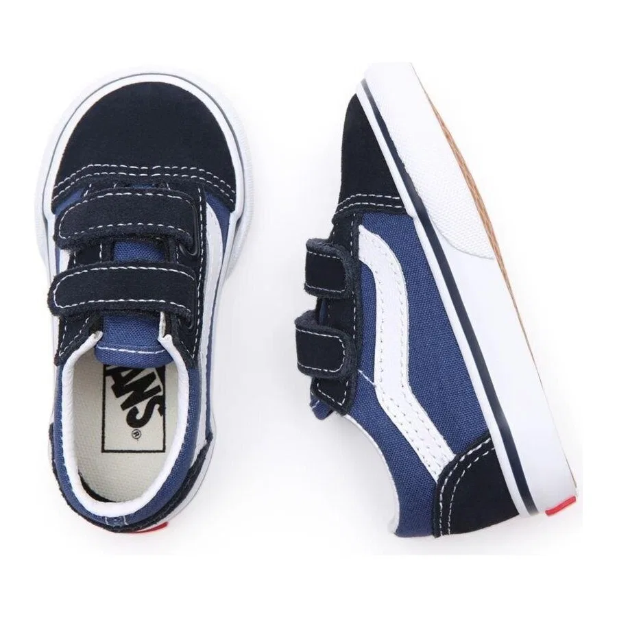 Кеды Old Skool V Vans, Темно-синий — фото 4