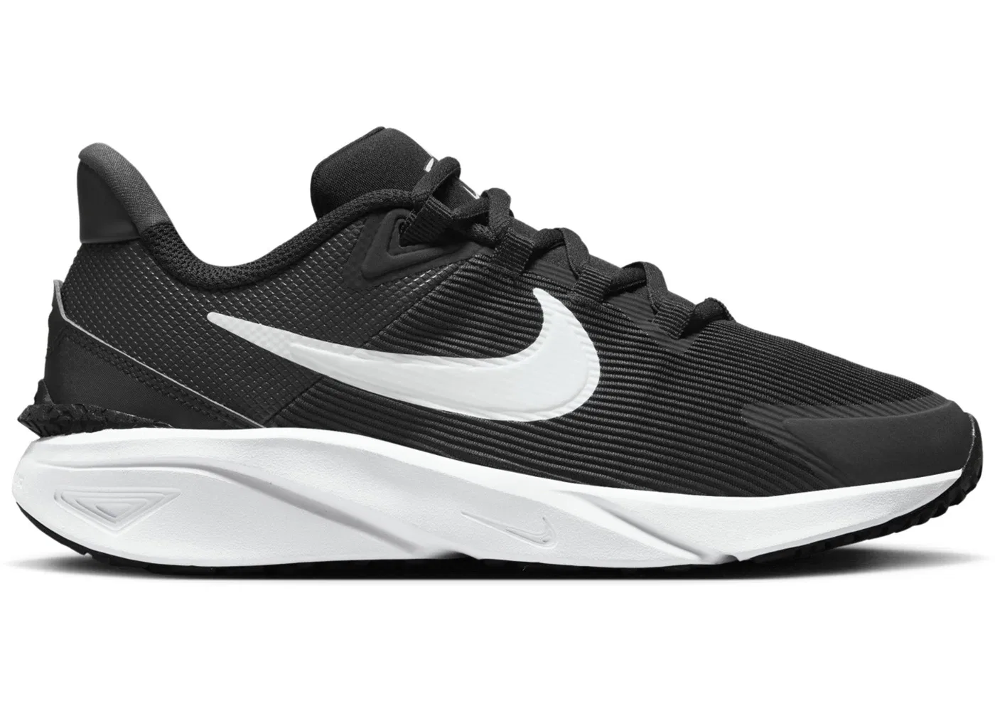 Детские кроссовки для бега с принтом Nike Star Runner 4 Next Nature Nike, Black/Anthracite/White