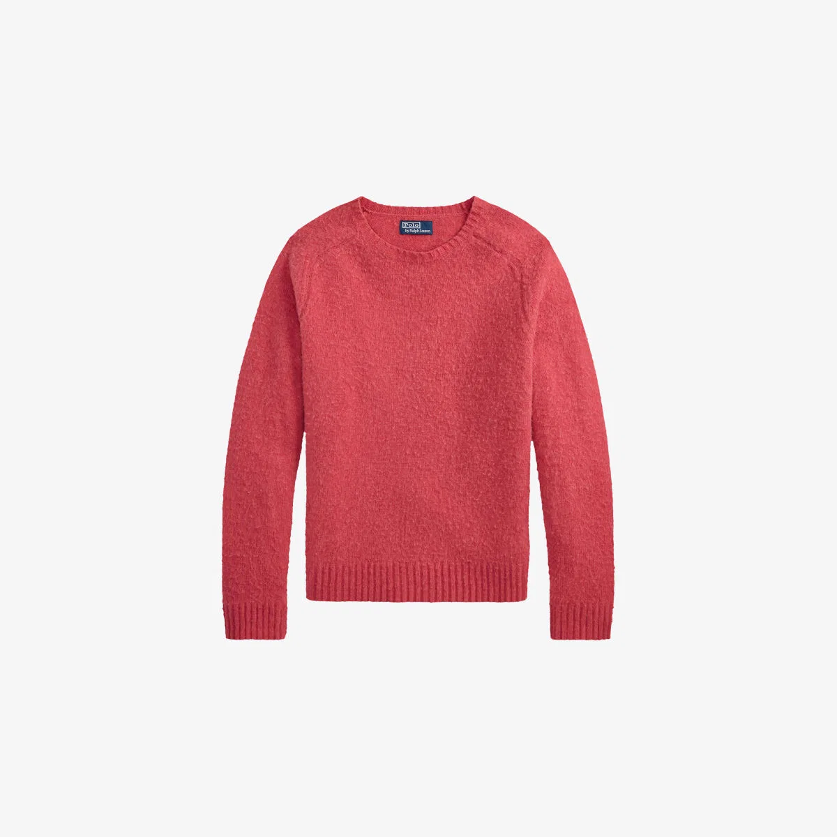 Джемпер из шерсти и кашемира с локтевыми накладками Polo Ralph Lauren, красный