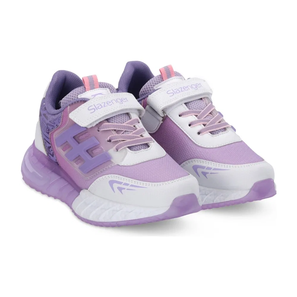 Детские кроссовки для повседневного спорта Enzo F Unisex Bej Kahve Slazenger — фото 2