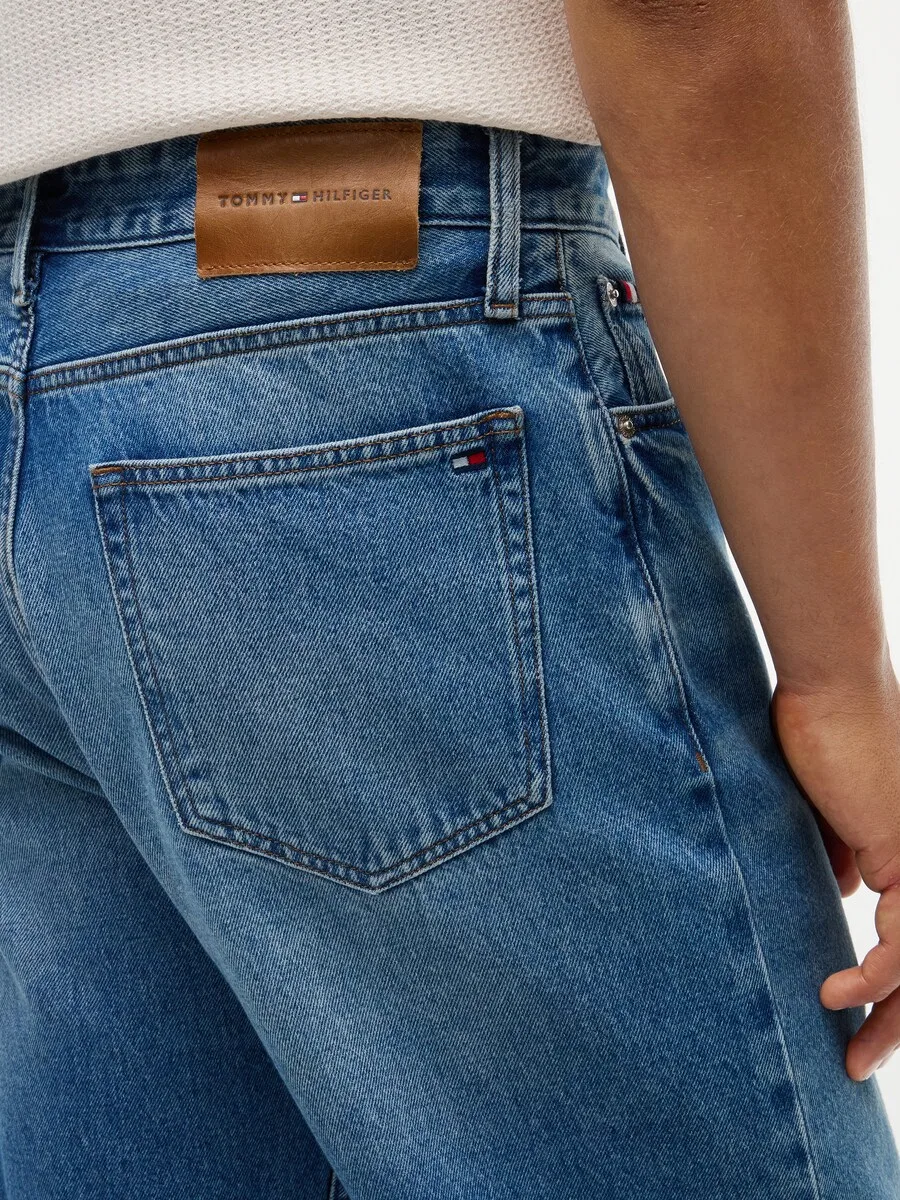 Джинсы свободного кроя TOMMY HILFIGER цвета индиго — фото 3