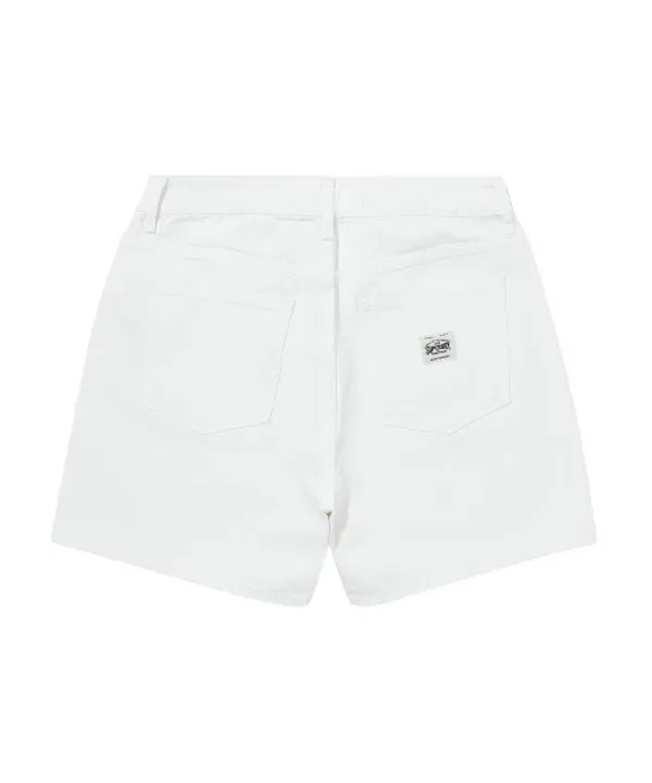 Шорты джинсовые W, Superdry, белый — фото 2