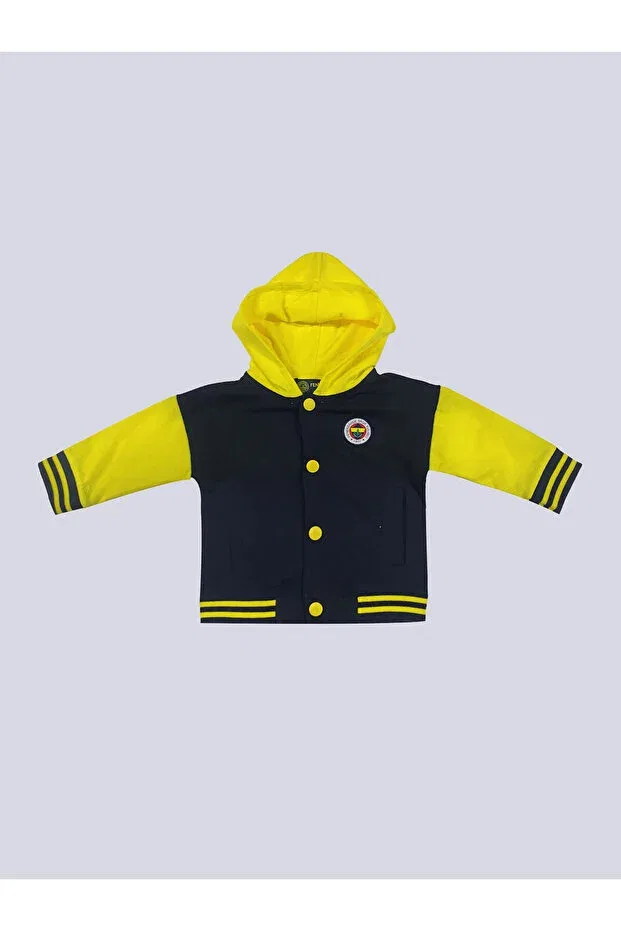 Детский кардиган с принтом Fenerium, Lacivert-Yellow