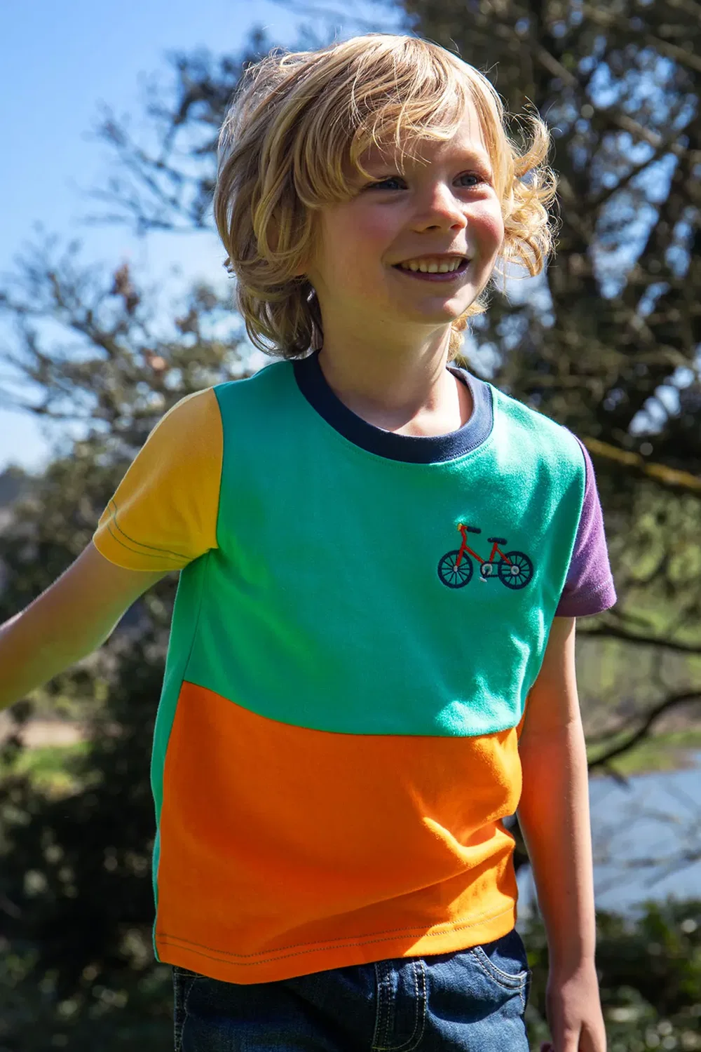 Футболка с круговым дизайном Penryn Frugi, Multi — фото 2