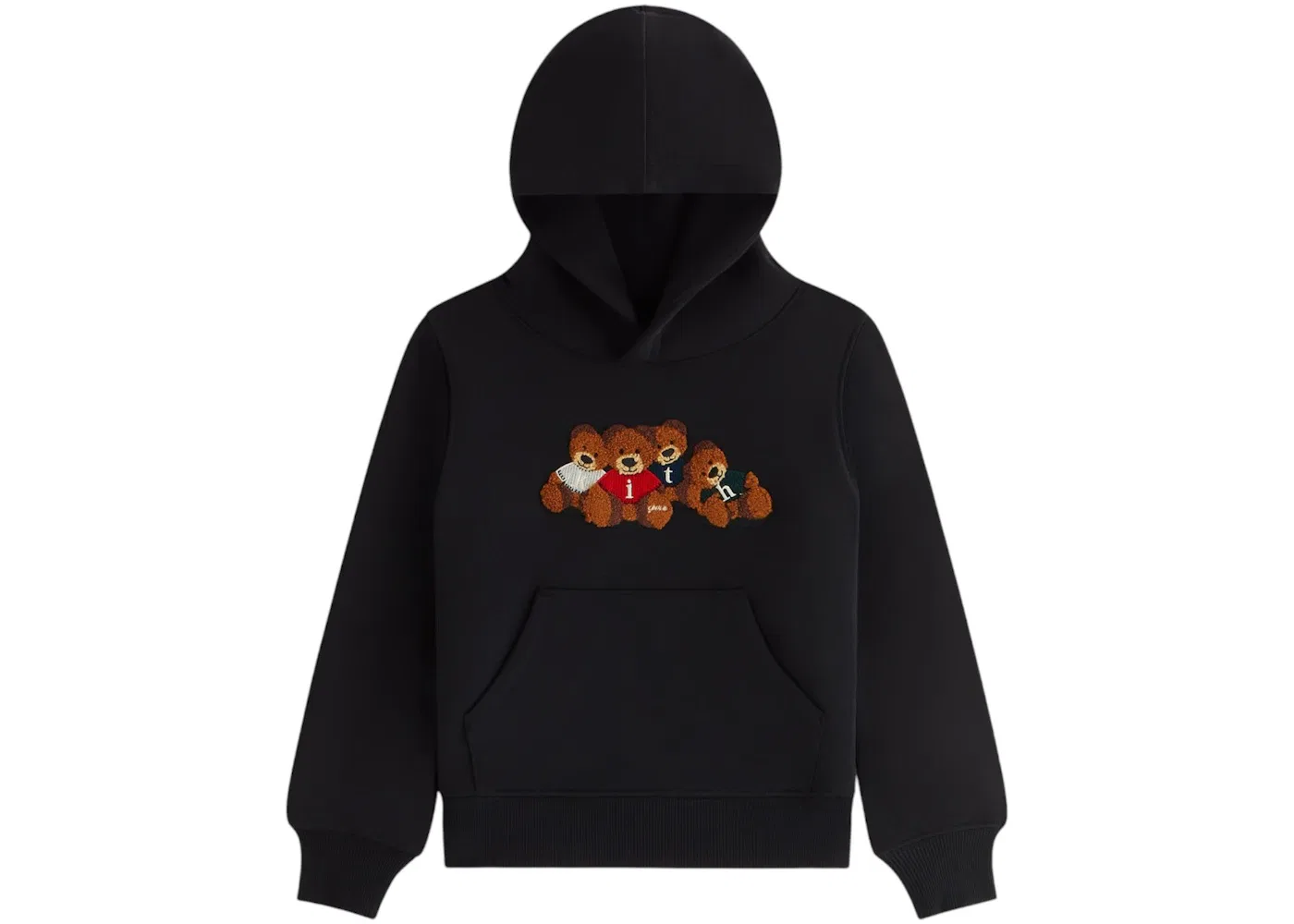 Детский худи с принтом Williams Kith, Black