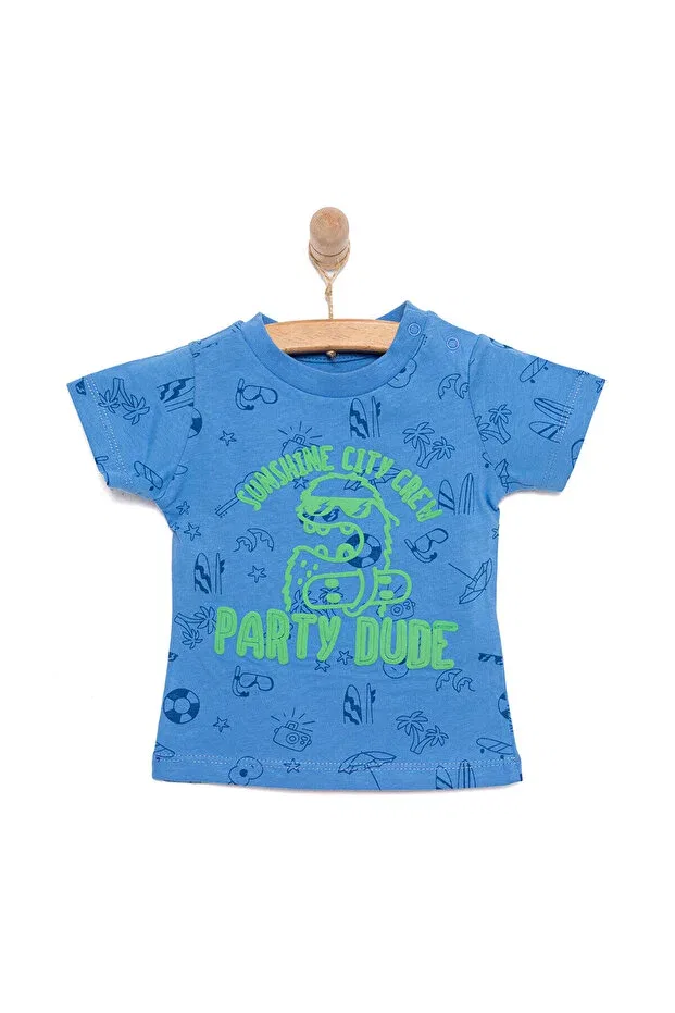 Детская футболка с принтом для мальчиков HelloBaby Ebebek Hello Baby, Patterned