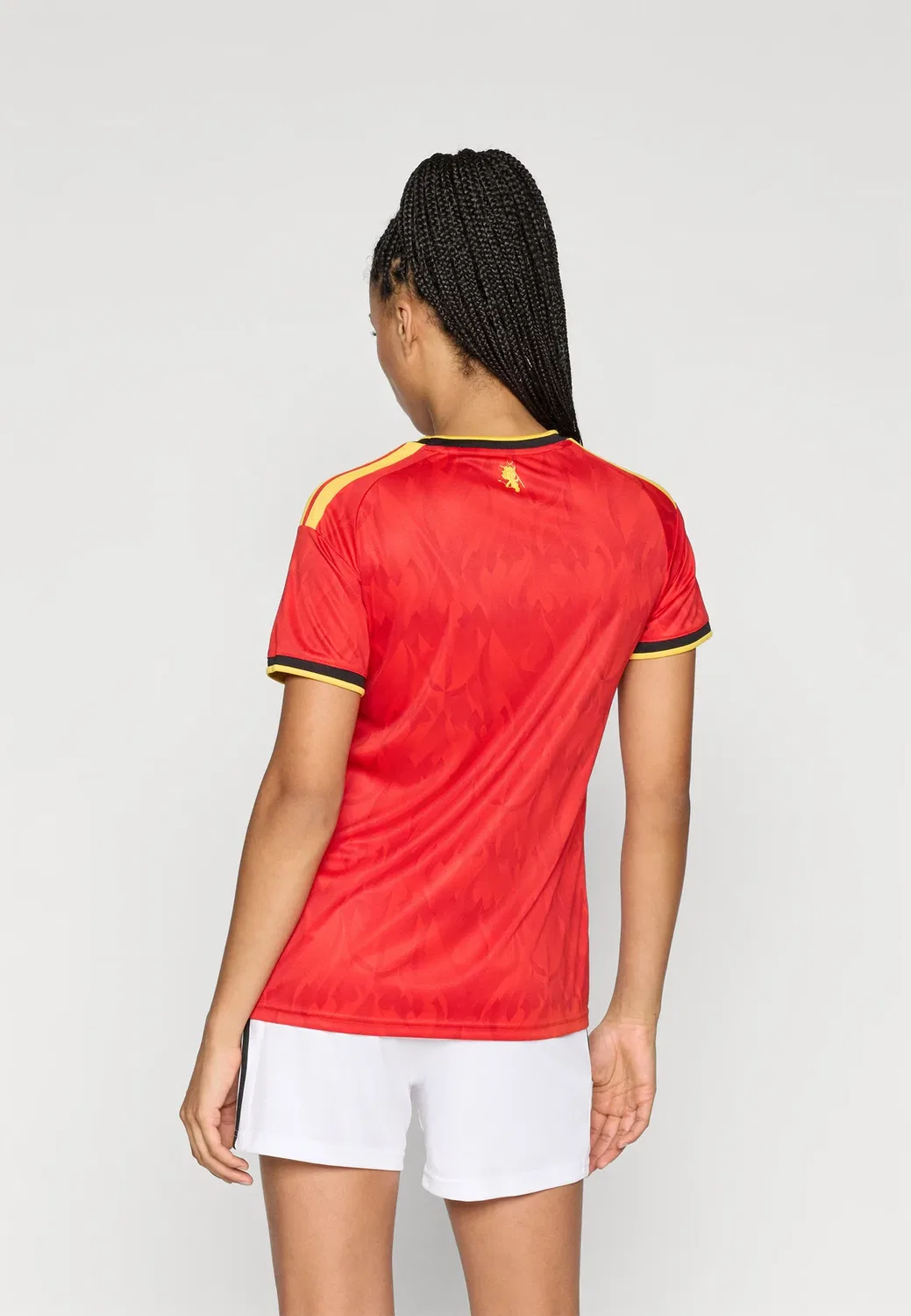 Домашняя футбольная футболка Бельгии, номер 26 Adidas Performance, Red/Bold Gold-Coloured — фото 3
