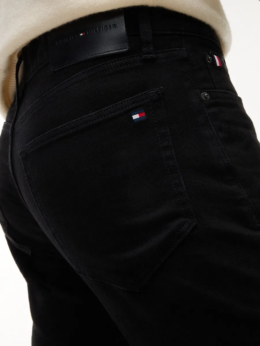 Джинсы TOMMY HILFIGER Regular Jeans 'Carlo' черного цвета — фото 3