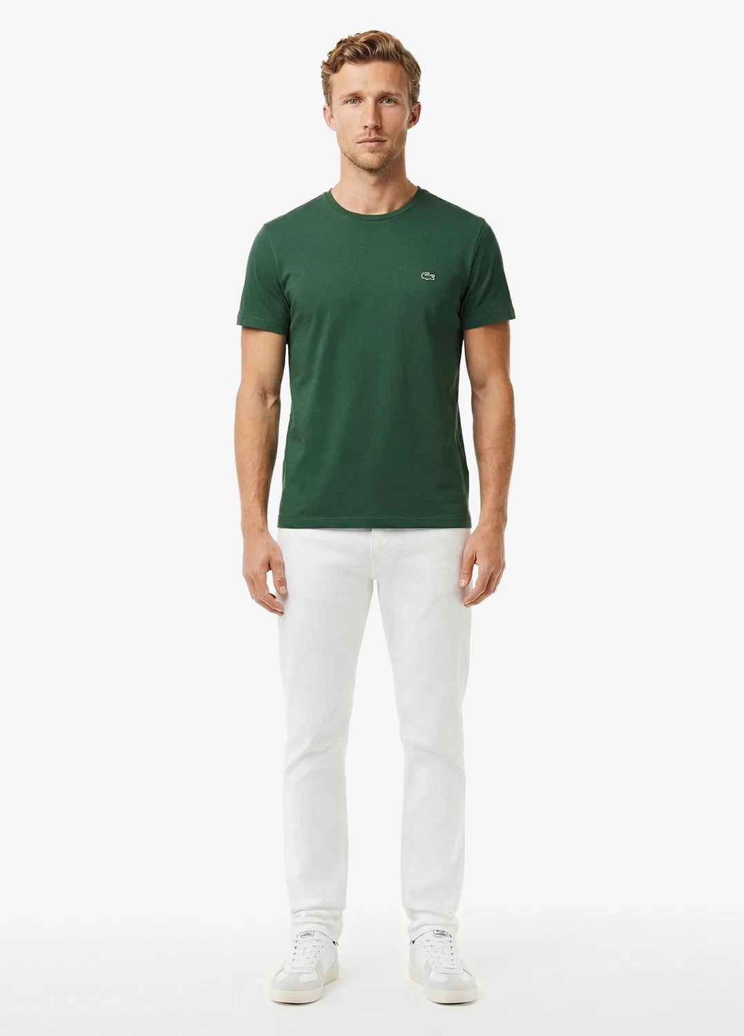 Джинсы slim fit Lacoste, white