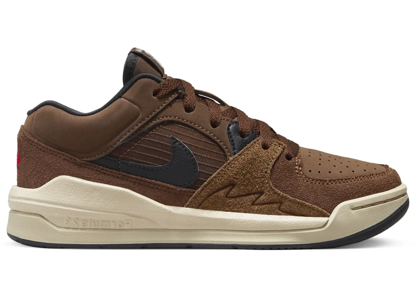 Детские кроссовки Lifestyle Jordan Stadium 90 Jordan, Cacao Wow/Black/University Red/Sanddrift