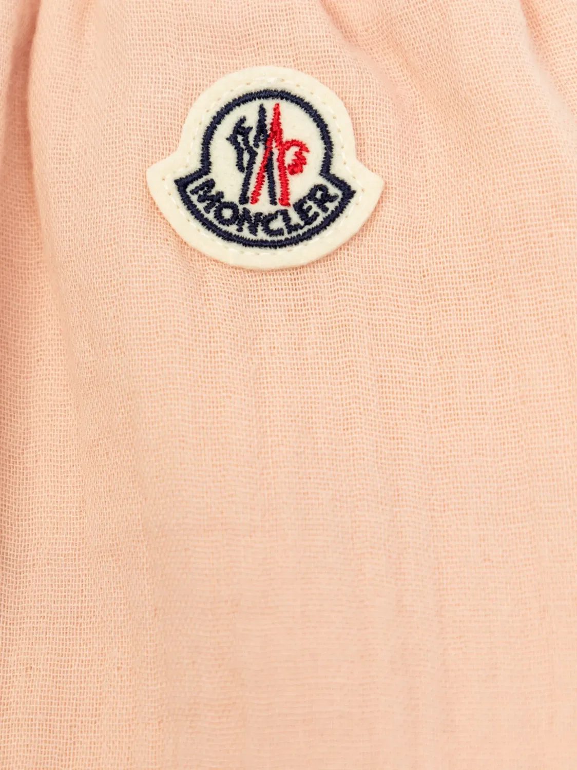 Хлопковые шорты Moncler, розовый — фото 2