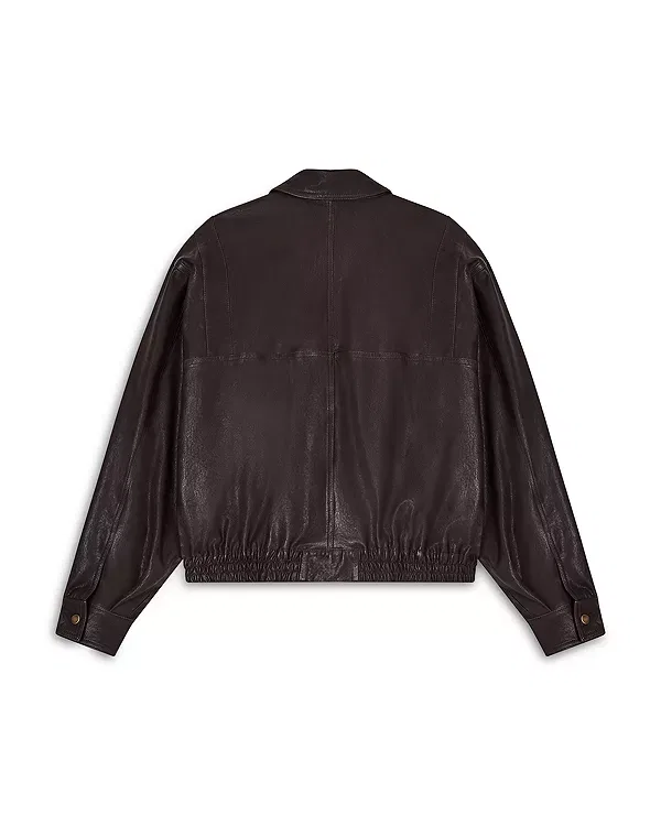 Мужская куртка-блузон с эффектом винтажа Emporio Armani, Meteorite — фото 3