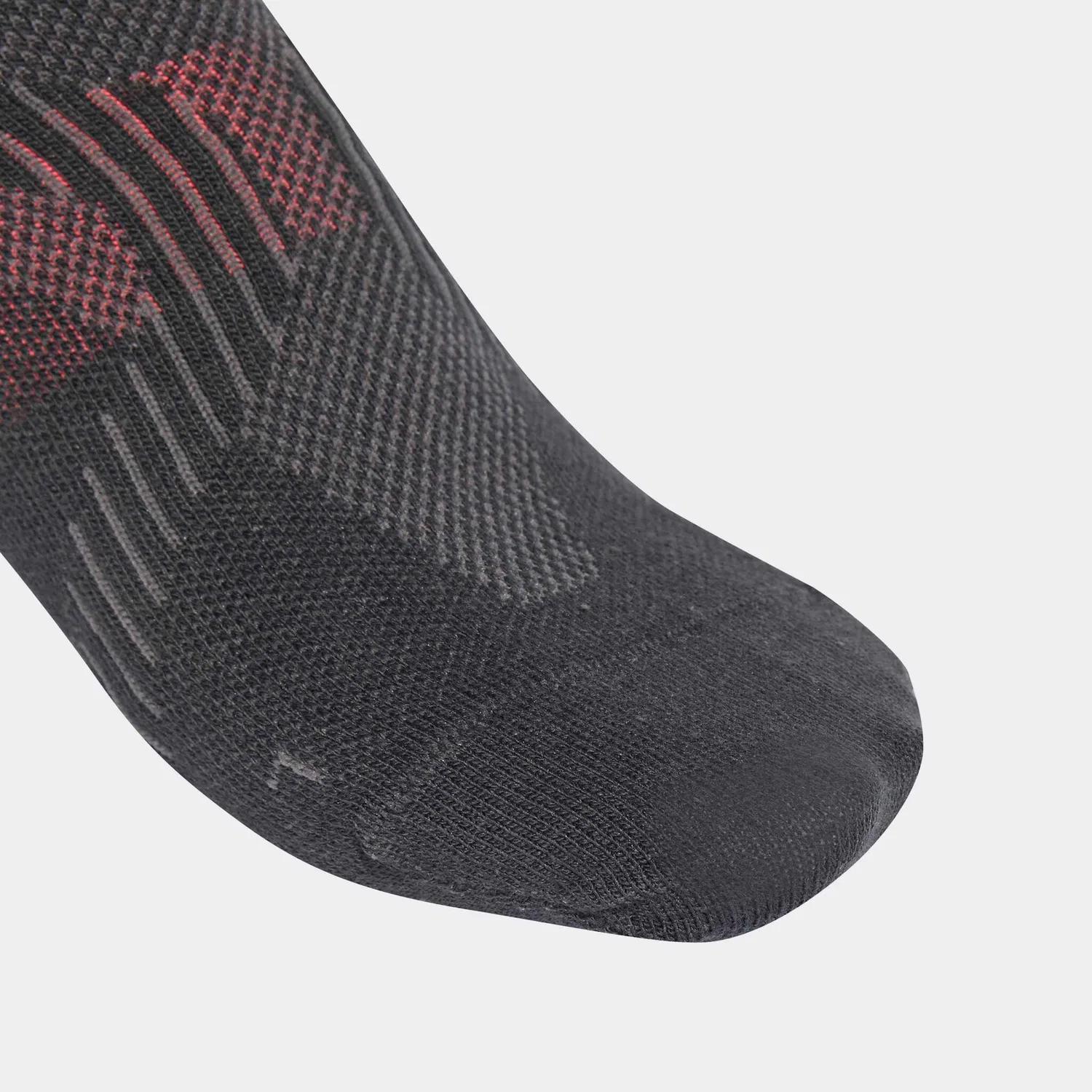 Женские спортивные носки по щиколотку с технологией Climacool Adidas Performance, Carbon/Grey Five — фото 3