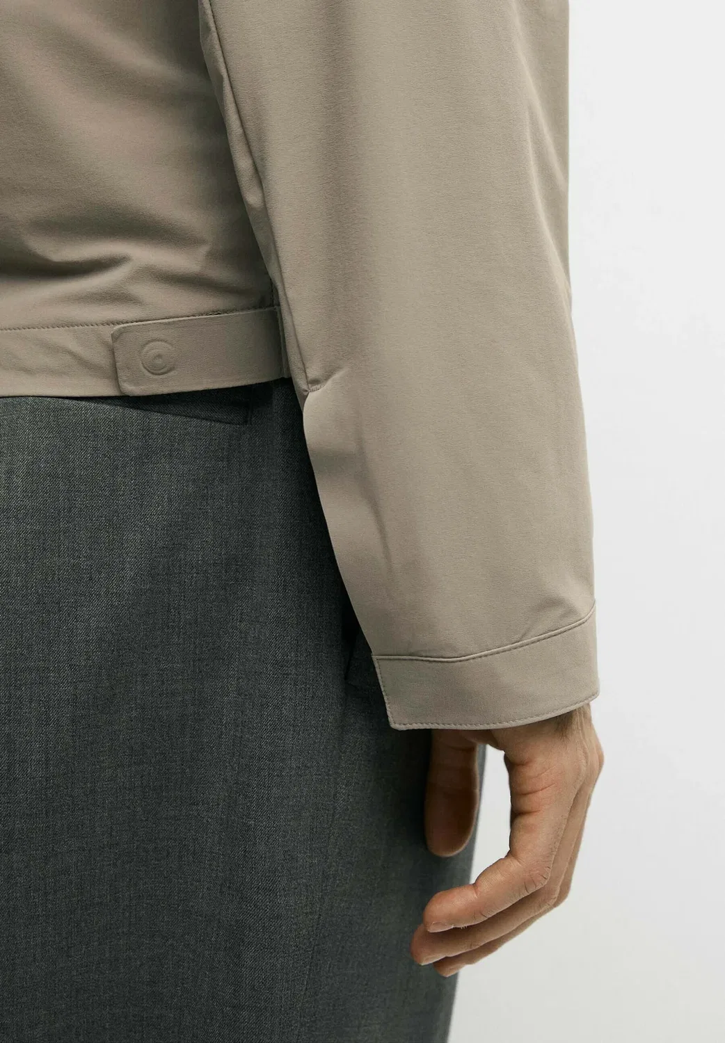 Легкая куртка Massimo Dutti, Ochre — фото 4