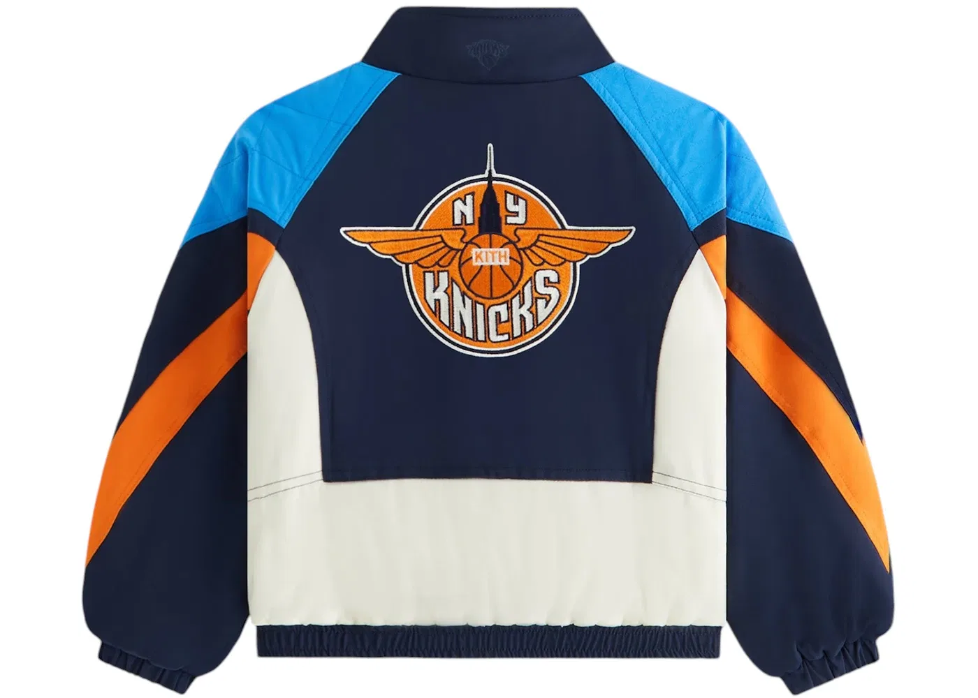 Детская куртка с принтом Kith x New York Knicks Kids Nylon Padded Jacket Kith, Nocturnal — фото 2