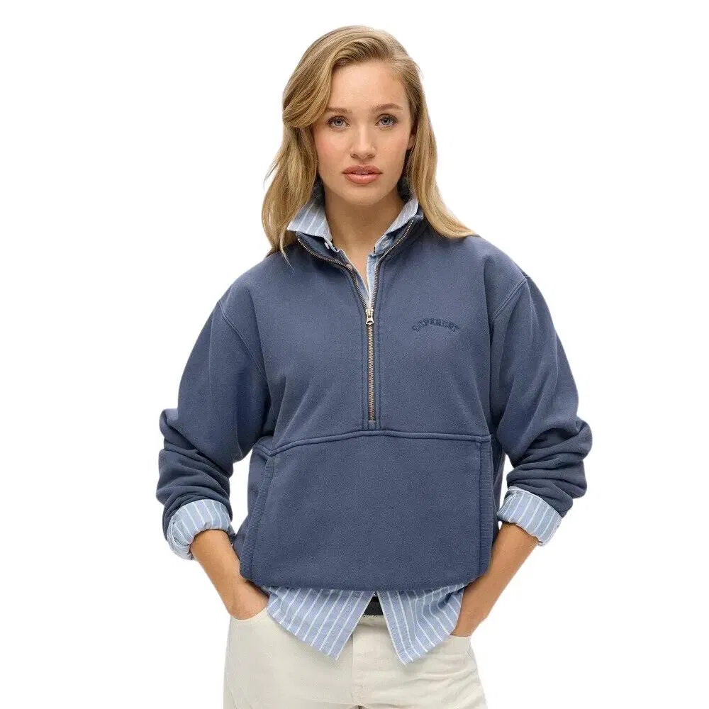 Женский оверсайз свитшот Athletic Essentials Superdry, Blau