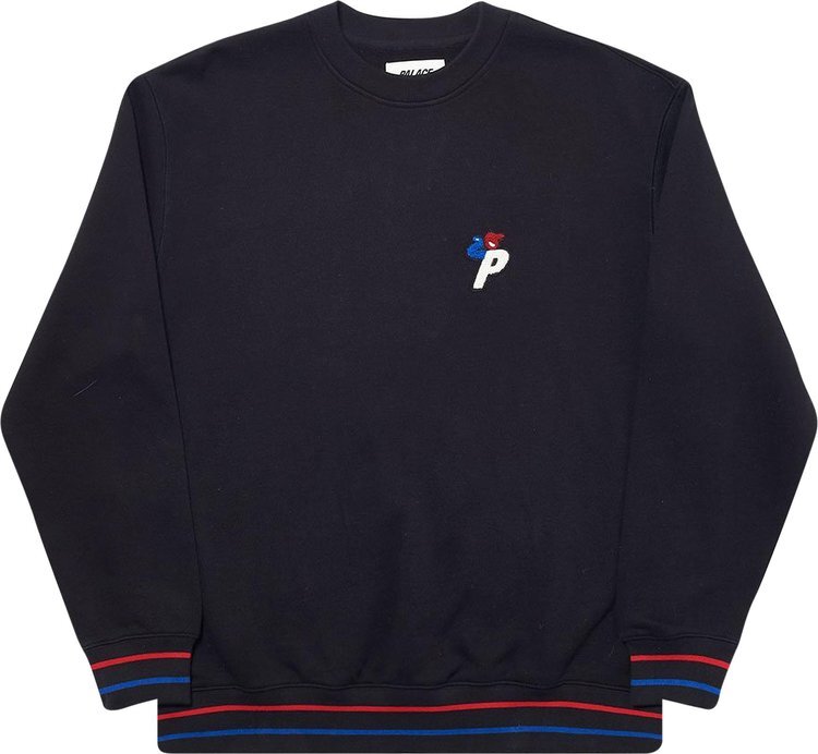 

Толстовка Palace Bunning Man Crew 'Black', черный