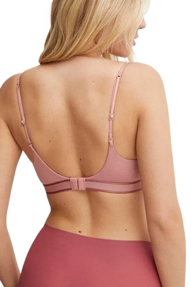 Женское бюстье с чашками push-up Calvin Klein, Pink — фото 3