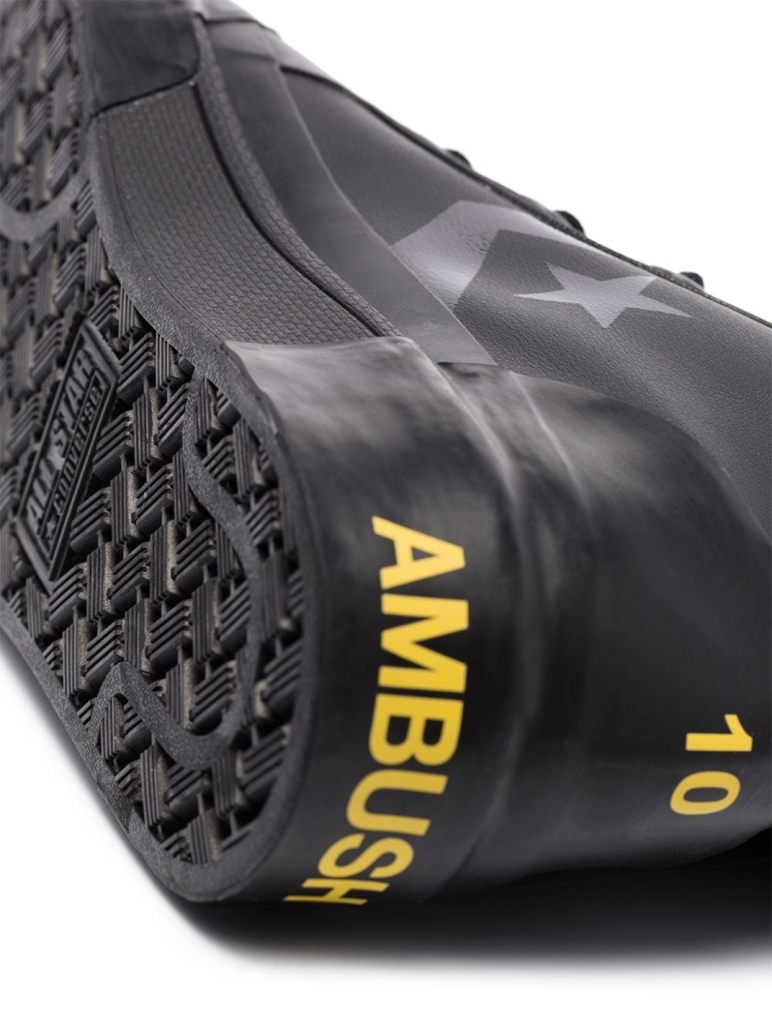Converse высокие кеды из коллаборации с Ambush, черный — фото 4