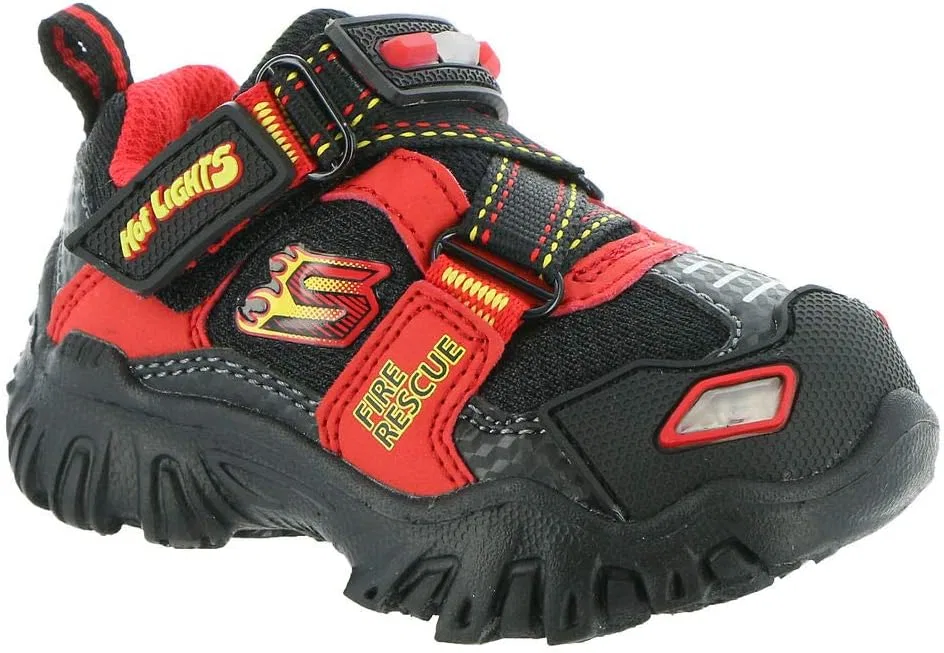 Детские кроссовки для мальчиков Damager III Skechers, Black/Red — фото 2