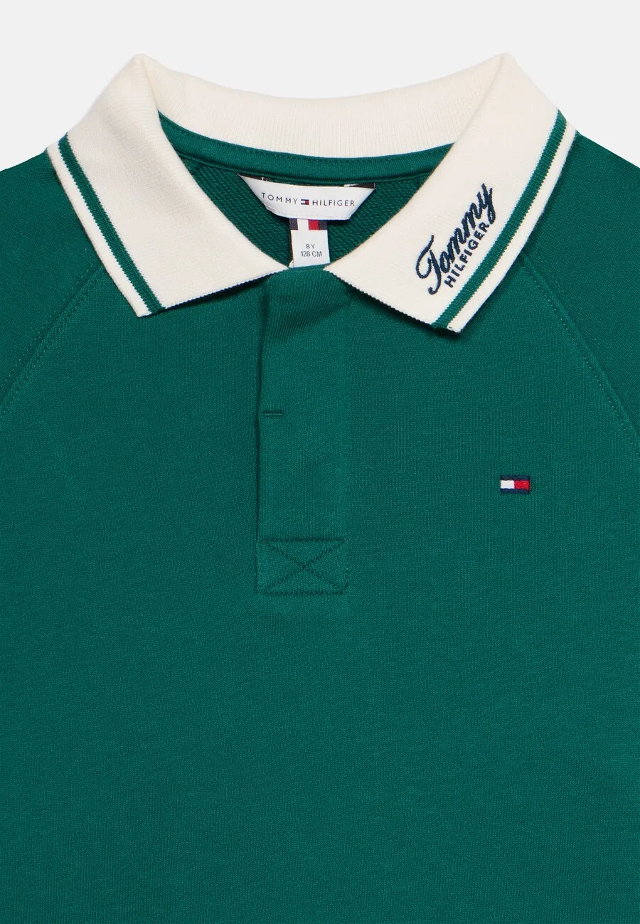 Толстовка TOMMY HILFIGER изумрудного цвета — фото 4