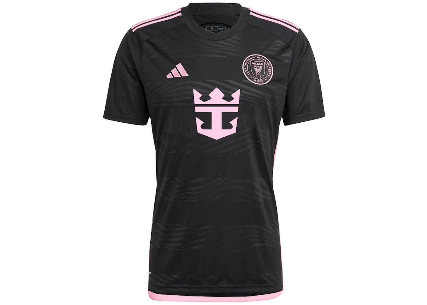 Мужская футболка с принтом Messi 2024 La Noche Jersey Adidas, Black
