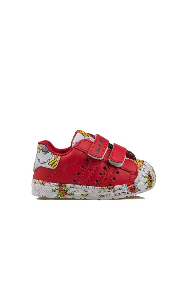 Детские кроссовки для малышей с липучкой Trend Adımlar, Red