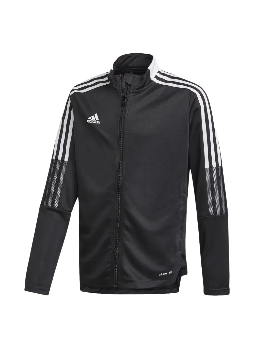 Свитшот в полоску Adidas Kids, черный