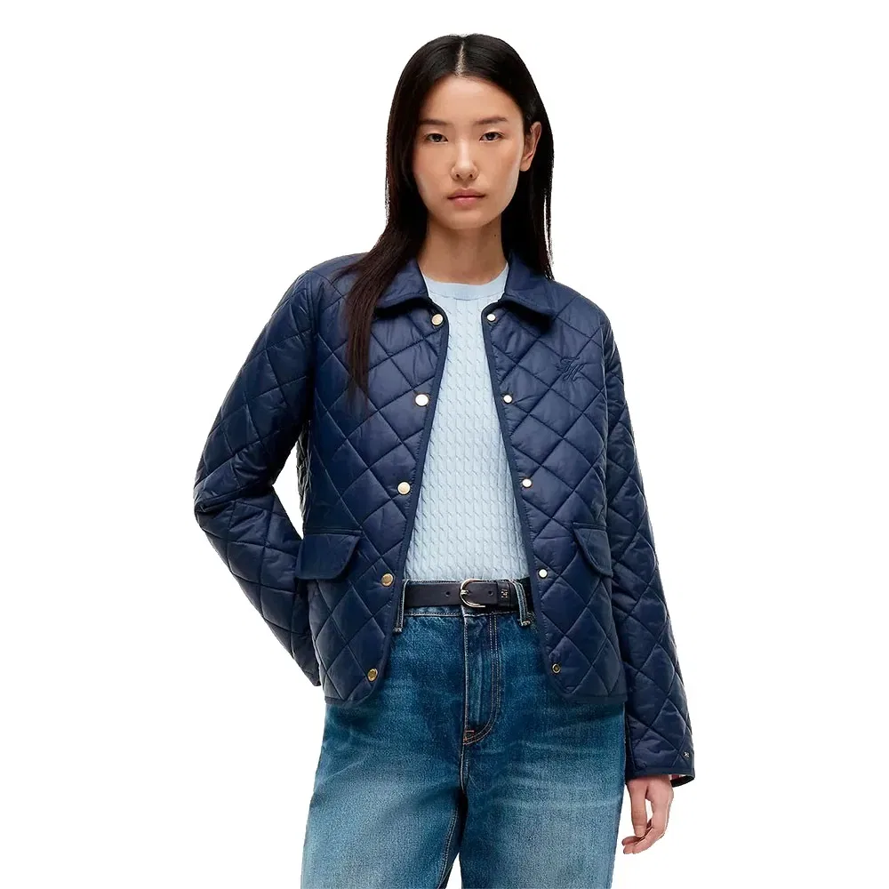 Женский стеганый жакет Tommy hilfiger, Blue