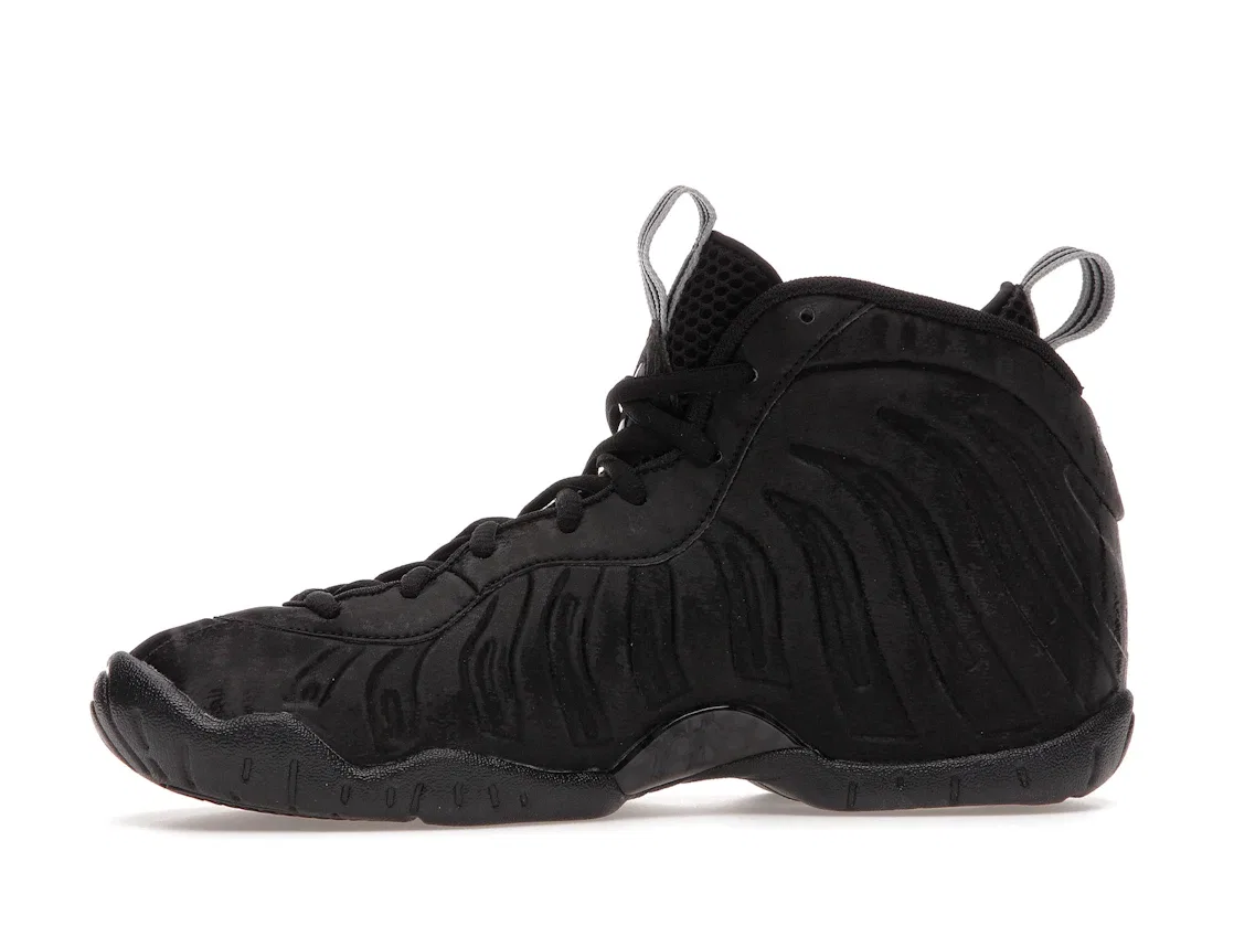 Детские кроссовки Nike Little Posite Pro Black Cat, Black/Black-Black — фото 3