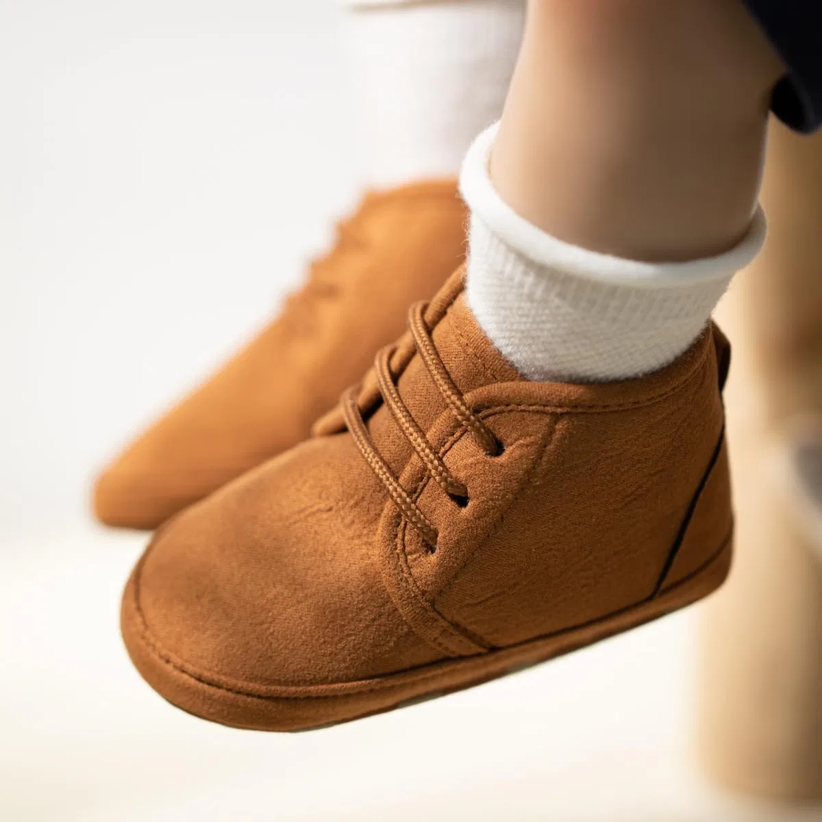 Детские кроссовки для мальчиков с нескользящей подошвой Purepips, Brown — фото 2