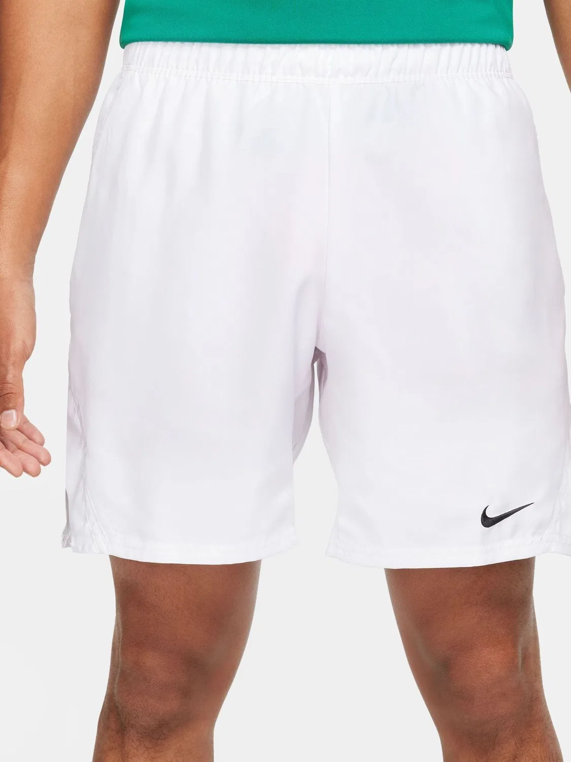 Шорты теннисные NikeCourt Victory Dri-FIT Nike, белые — фото 3