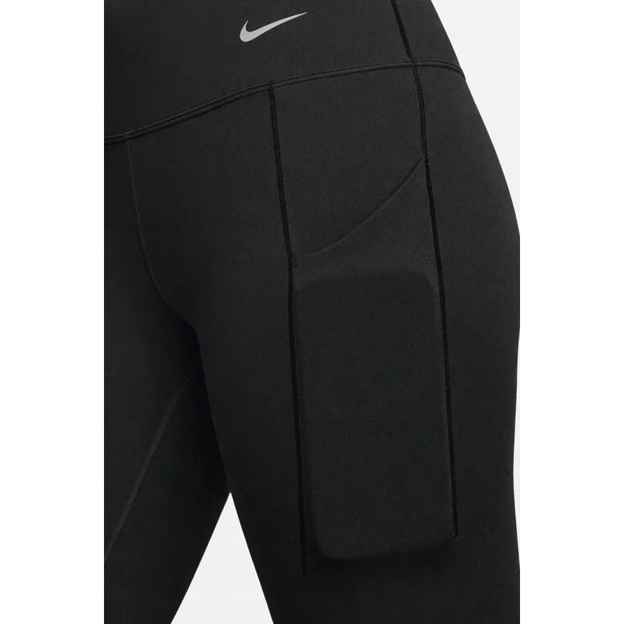 Леггинсы с высокой посадкой Nike Dri-FIT Universa 7/8, Черный — фото 3