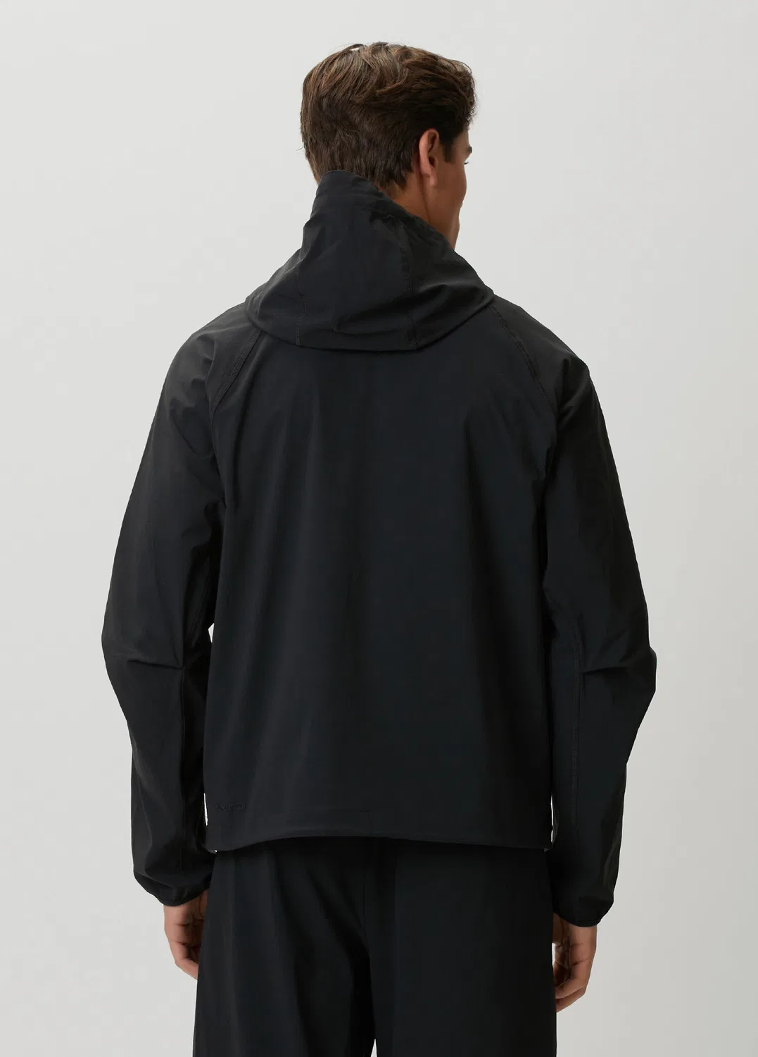 Куртка Nike Dri-FIT Windrunner, черно-серый — фото 4