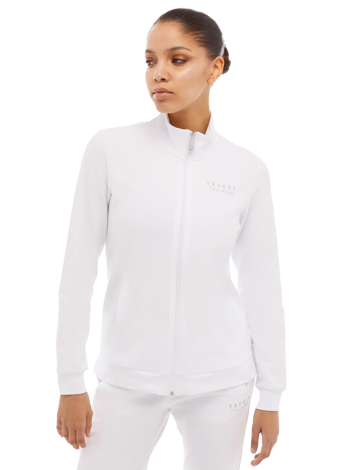 

Толстовка felpa full zip in jersey Freddy, белый