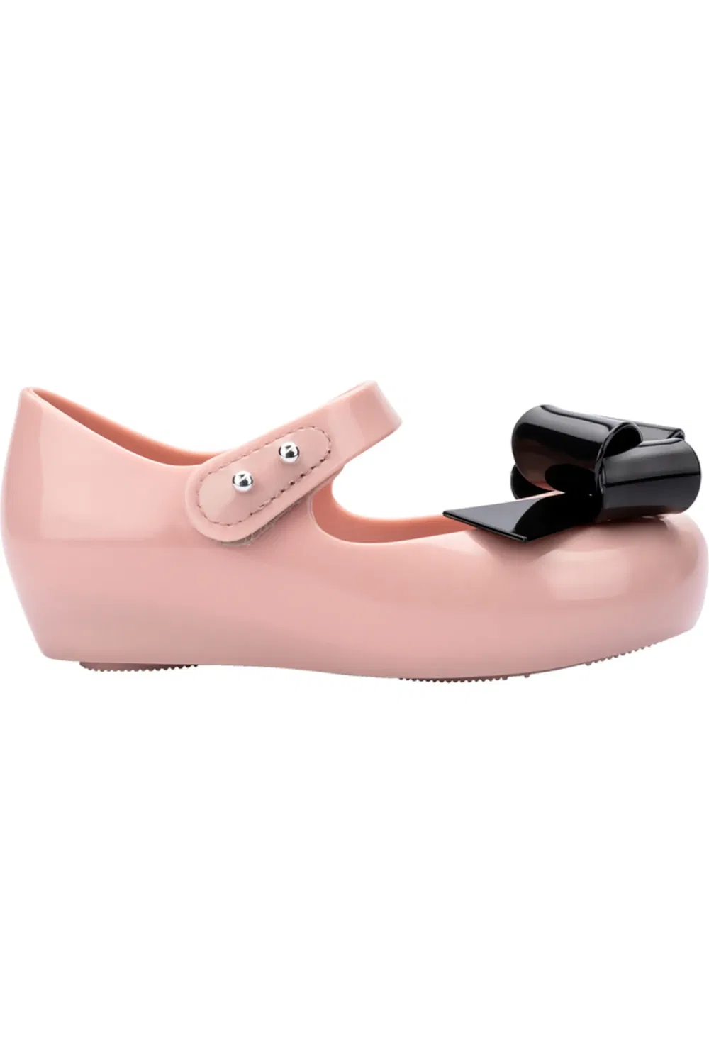 Туфли балетки для малышей с бантом Ultragirl Classy Bow Mini Melissa, розовый — фото 2