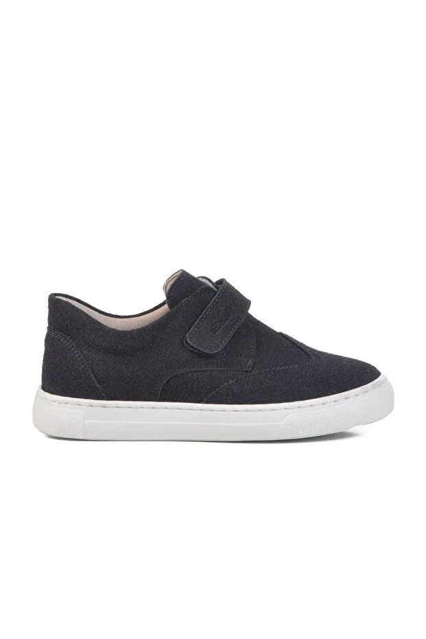 Детские спортивные туфли для мальчиков на липучке Ayakmod, Navy Blue