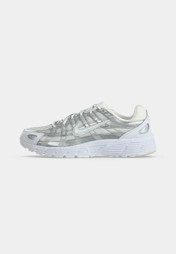 Кроссовки с дышащим верхом P 6000 Nike Sportswear, White/Photon Dust/Metallic Silver, белый — фото 2