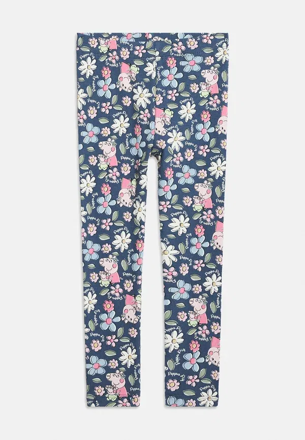 Леггинсы с флоральным узором Nmfjundi peppa slim Name It, Vintage Indigo, индиго — фото 3