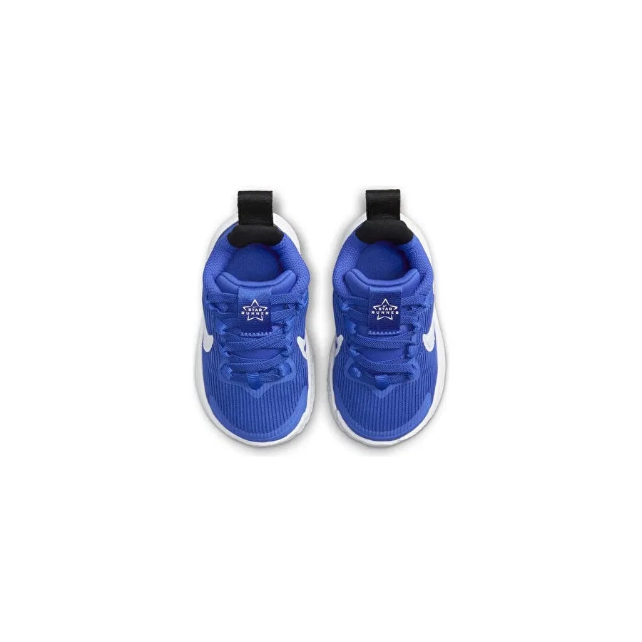 Кроссовки детские с шнуровкой Nike Star Runner 4 NN, Разноцветный — фото 4
