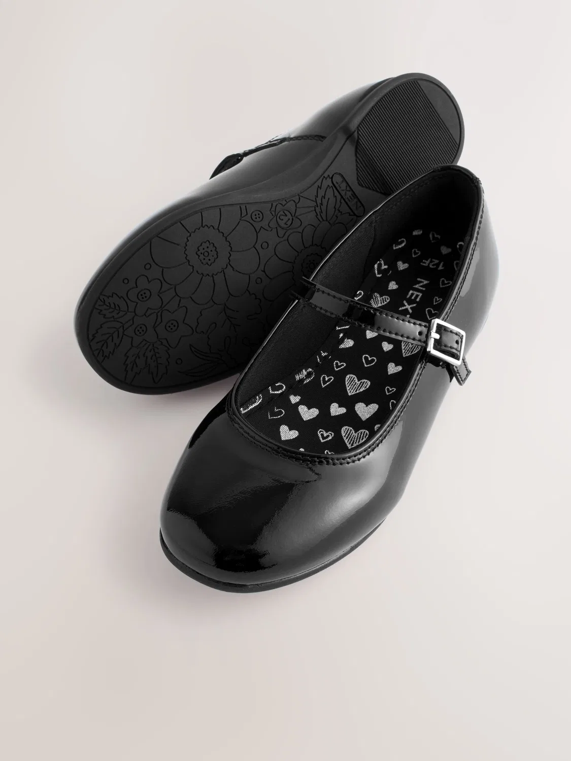 Туфли Мэри Джейн, широкий крой, Black Patent Next — фото 4
