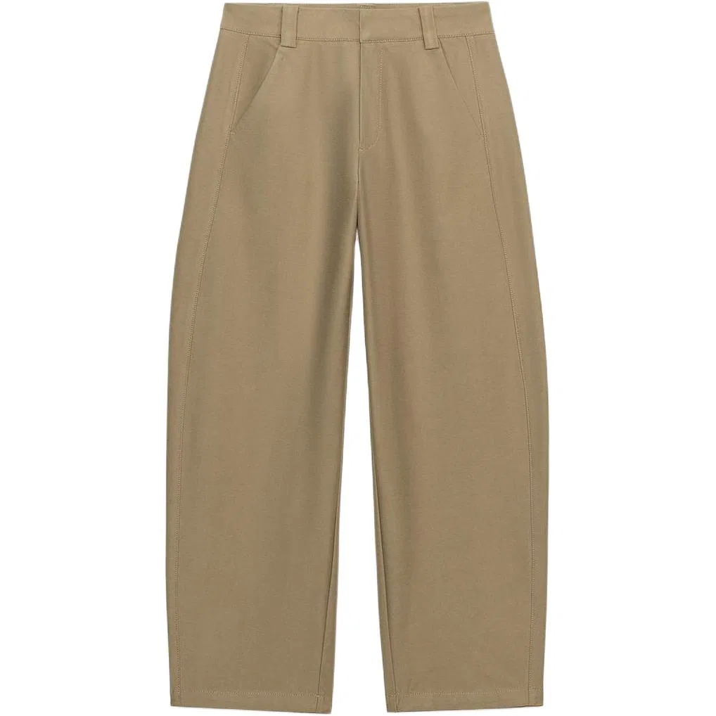 Женские повседневные брюки Medium Camel ZARA, Medium Camel