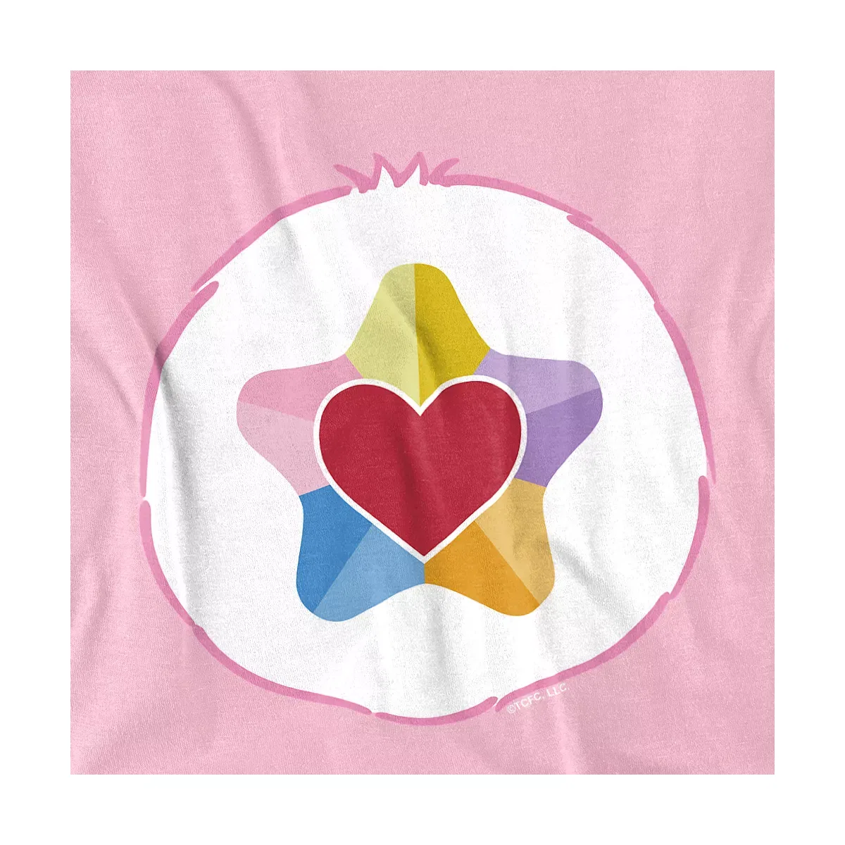 Детский боди-комбинезон с коротким рукавом Care Bears, Pink — фото 2