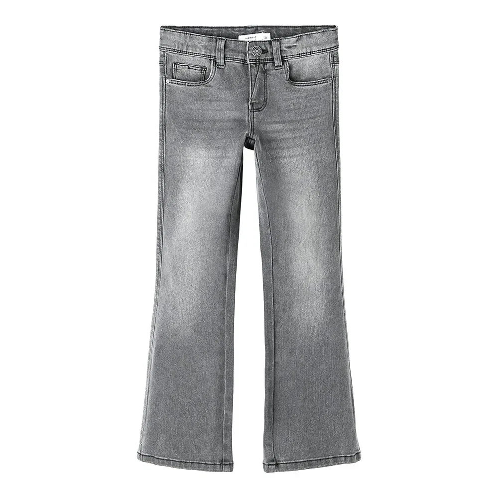 Джинсы Skinny Boot Polly Name It, серый