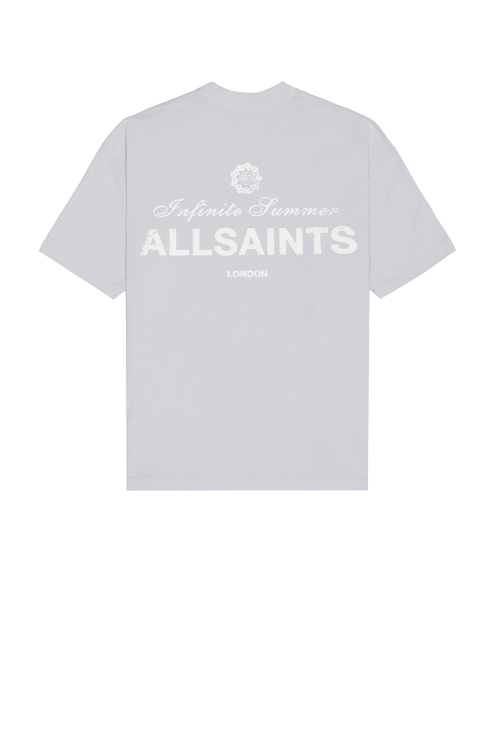 

Футболка с круглым вырезом Soleil от Allsaints, shore blue