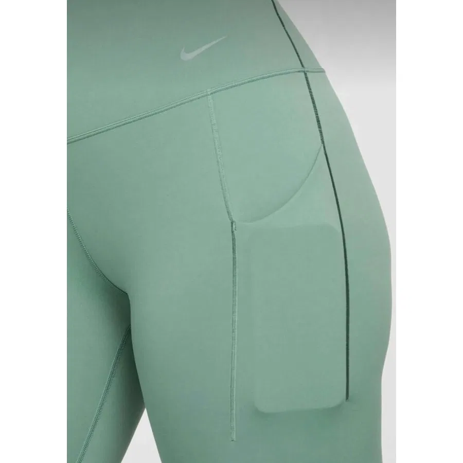 Женские леггинсы для тренировок с высокой посадкой Dri-FIT Universa Nike, Зеленый — фото 3