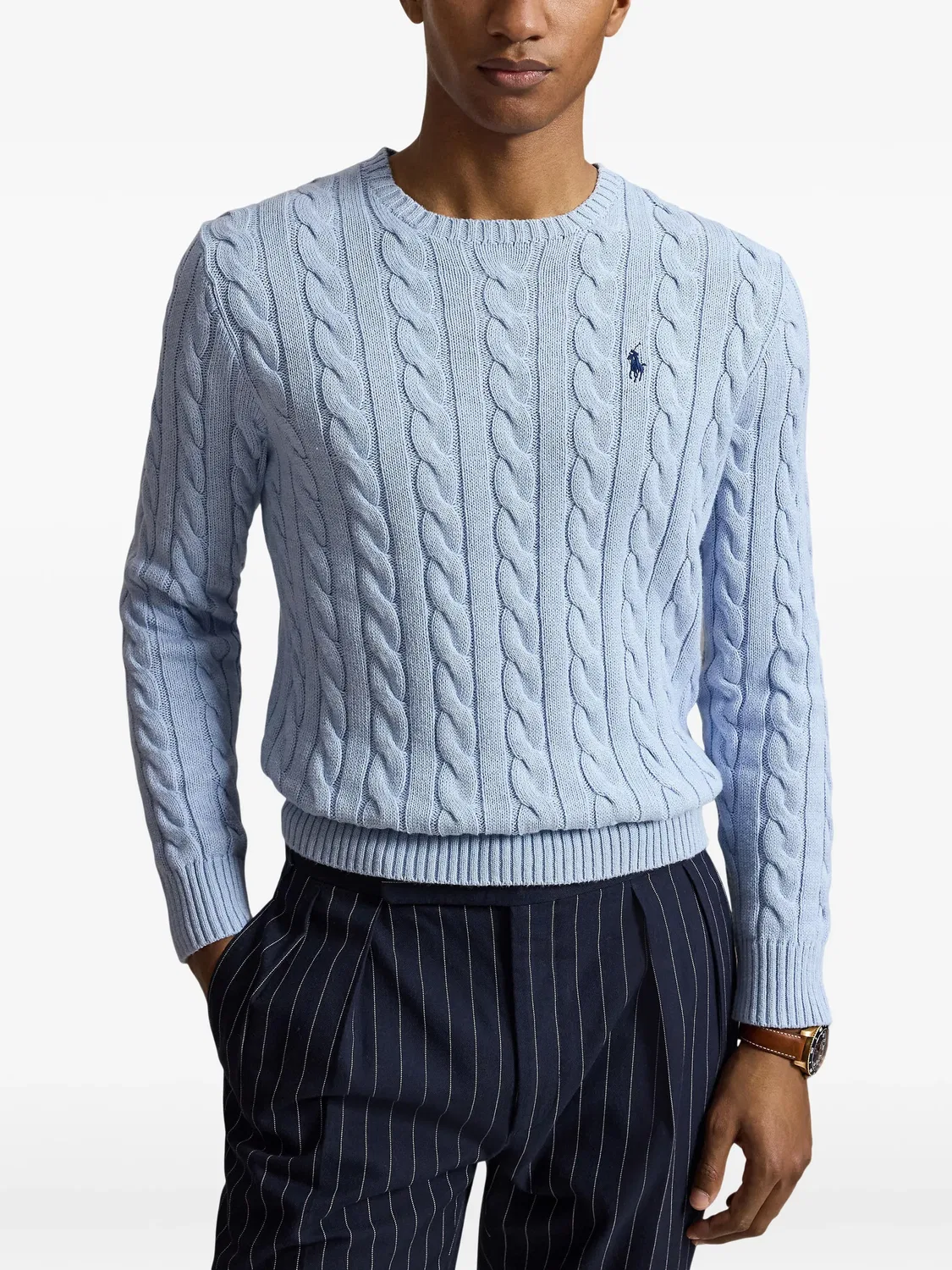 Polo Ralph Lauren Свитер Pony синий — фото 4