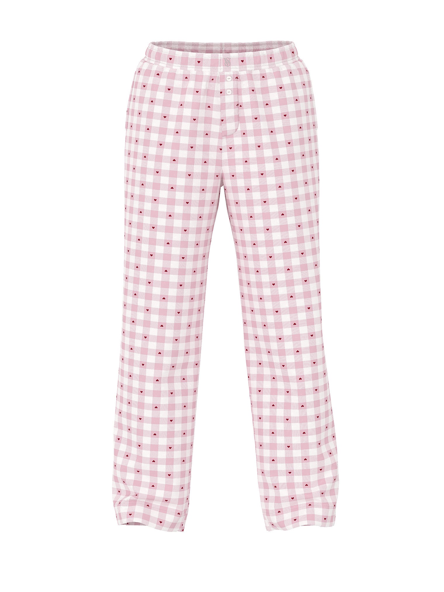 

Пижамные штаны Victoria's Secret Mix & Match Sleep Heritage Cotton, светло-розовый