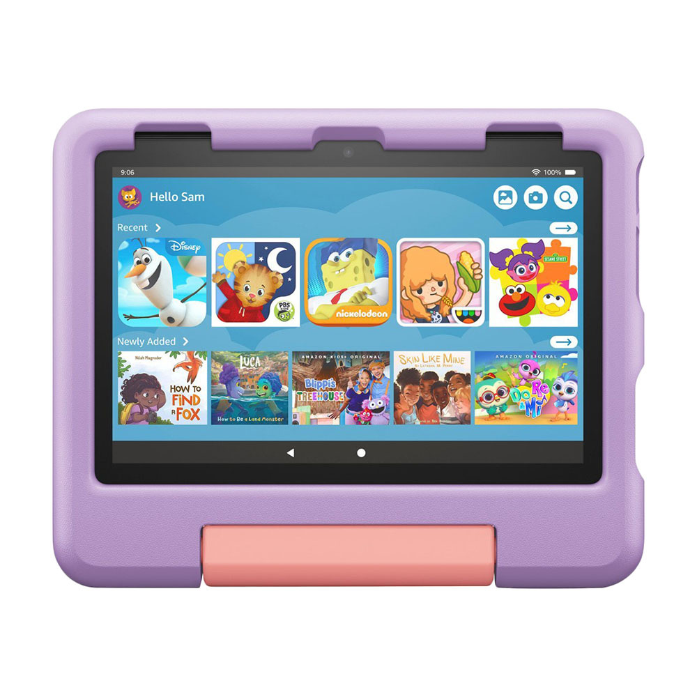 

Планшет Amazon Fire HD 8 Kids Edition 2022, 8", 2Гб/32Гб, пурпурный